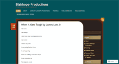 Desktop Screenshot of blakhopeproductions.com